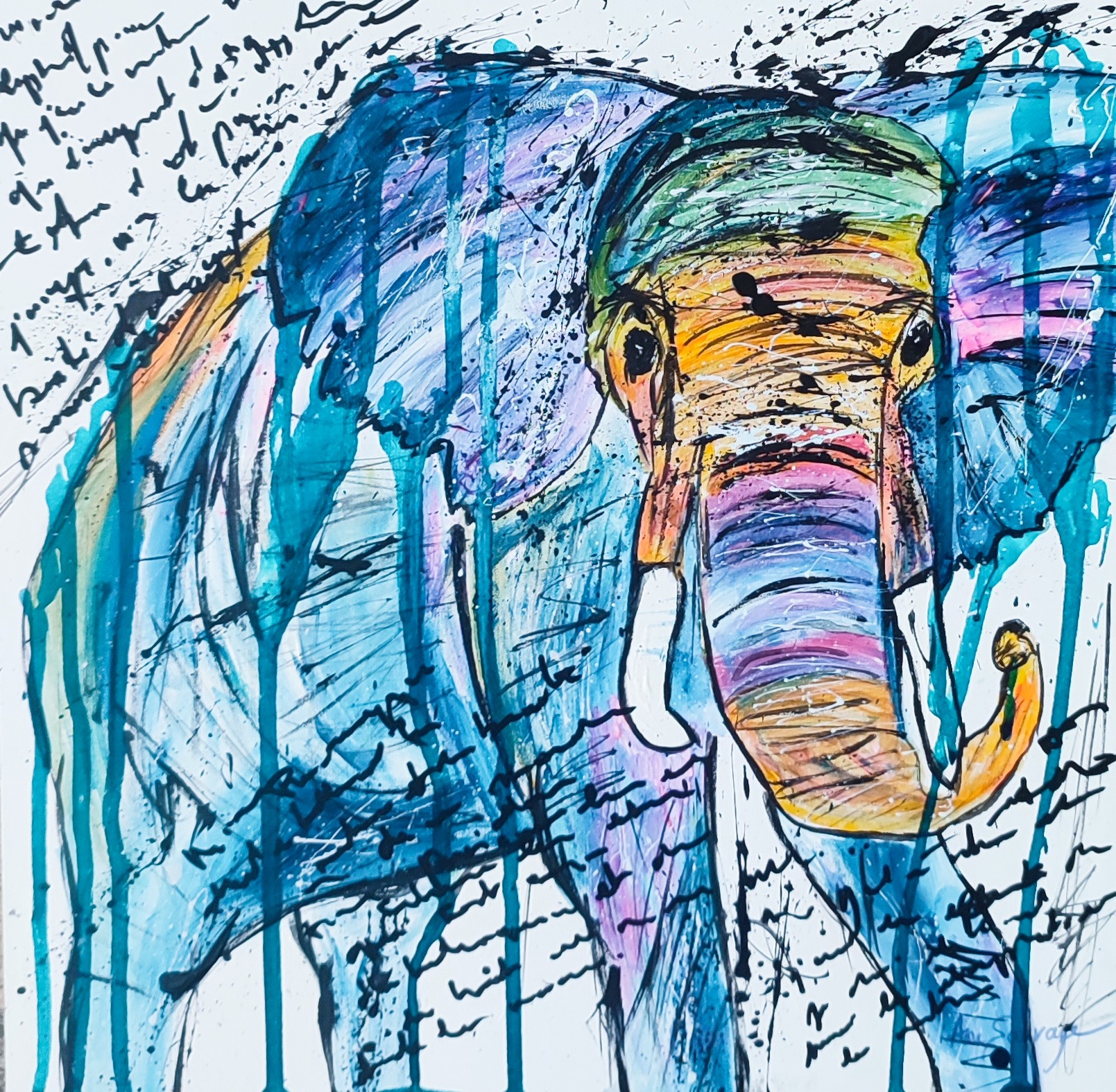 Âme Sauvage, Poème de l'éléphant Âme Sauvage, Poème de l'éléphant