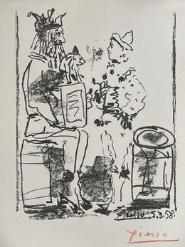 Print, Saltimbanques, Pablo Picasso