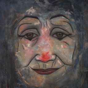 Peinture, Le clown, Frédérique Samama