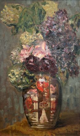 Painting, Beau bouquet, Jean-Louis Berger