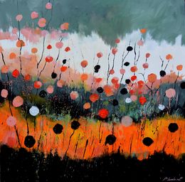 Painting, Dancing dots, Pol Ledent