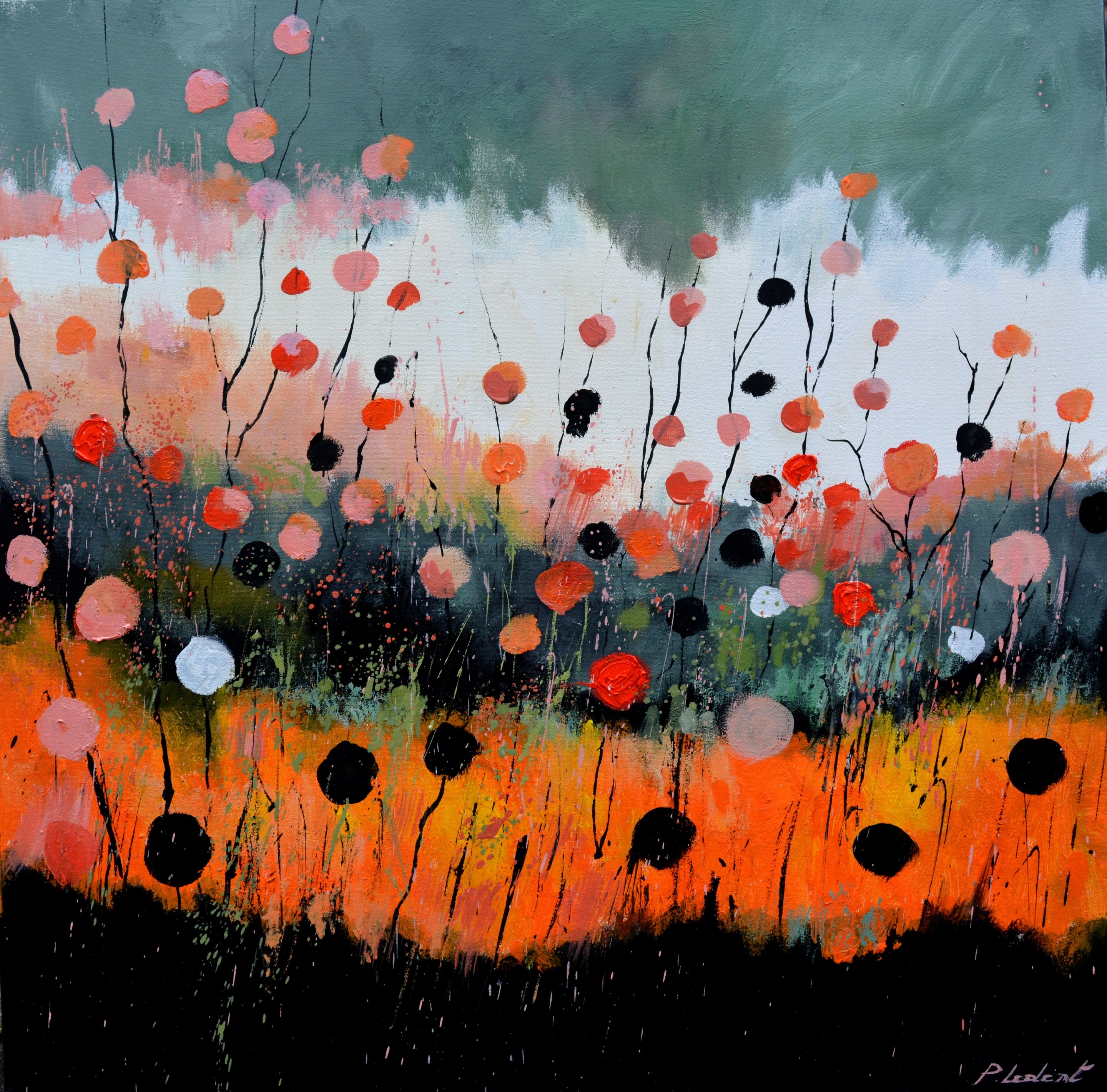 Pol Ledent, Dancing dots Pol Ledent, Dancing dots