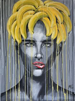 Peinture, The Lady Banana, Mariana Gumeniuc