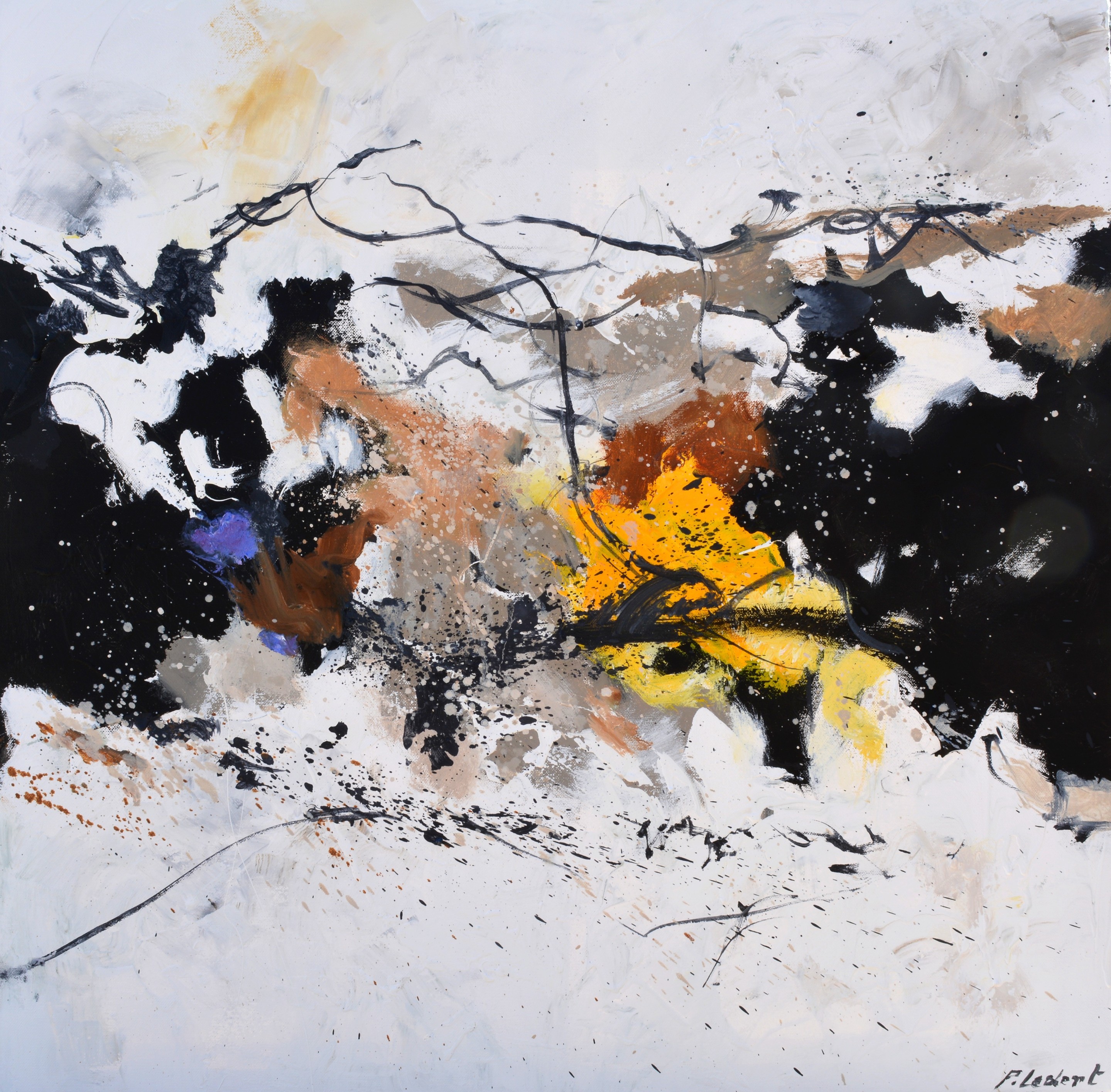 Pol Ledent, Psyche's floating hair Pol Ledent, Psyche's floating hair