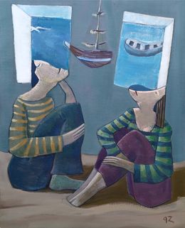 Pintura, Window to the Ocean, Gegham Hunanyan