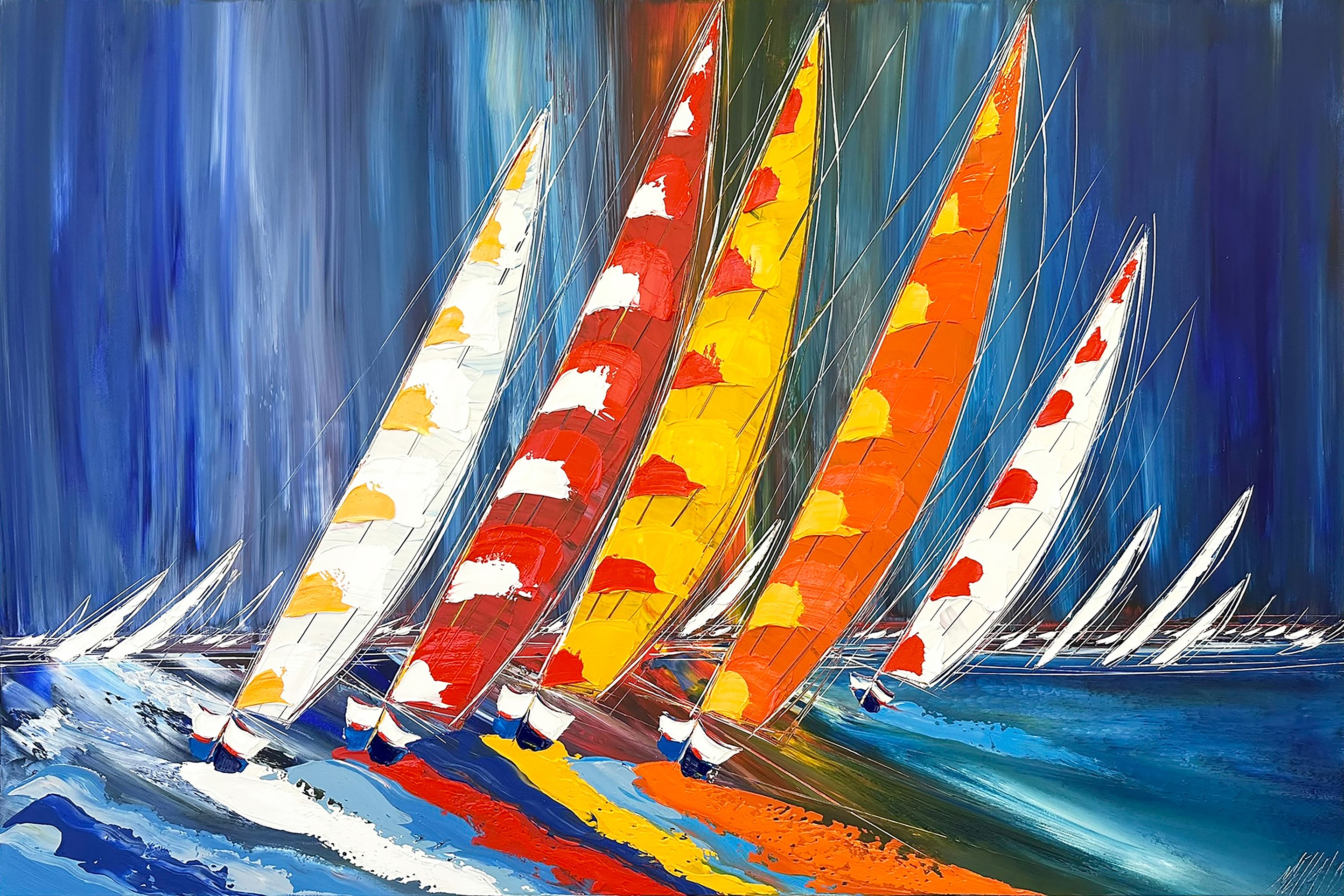 Olivier Messas, Liberté à l'horizon... (Esprit voile 2024) Olivier Messas, Liberté à l'horizon... (Esprit voile 2024)