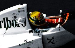 Photographie, Ayrton Senna. USA. Phoenix. F1, Dominique Leroy