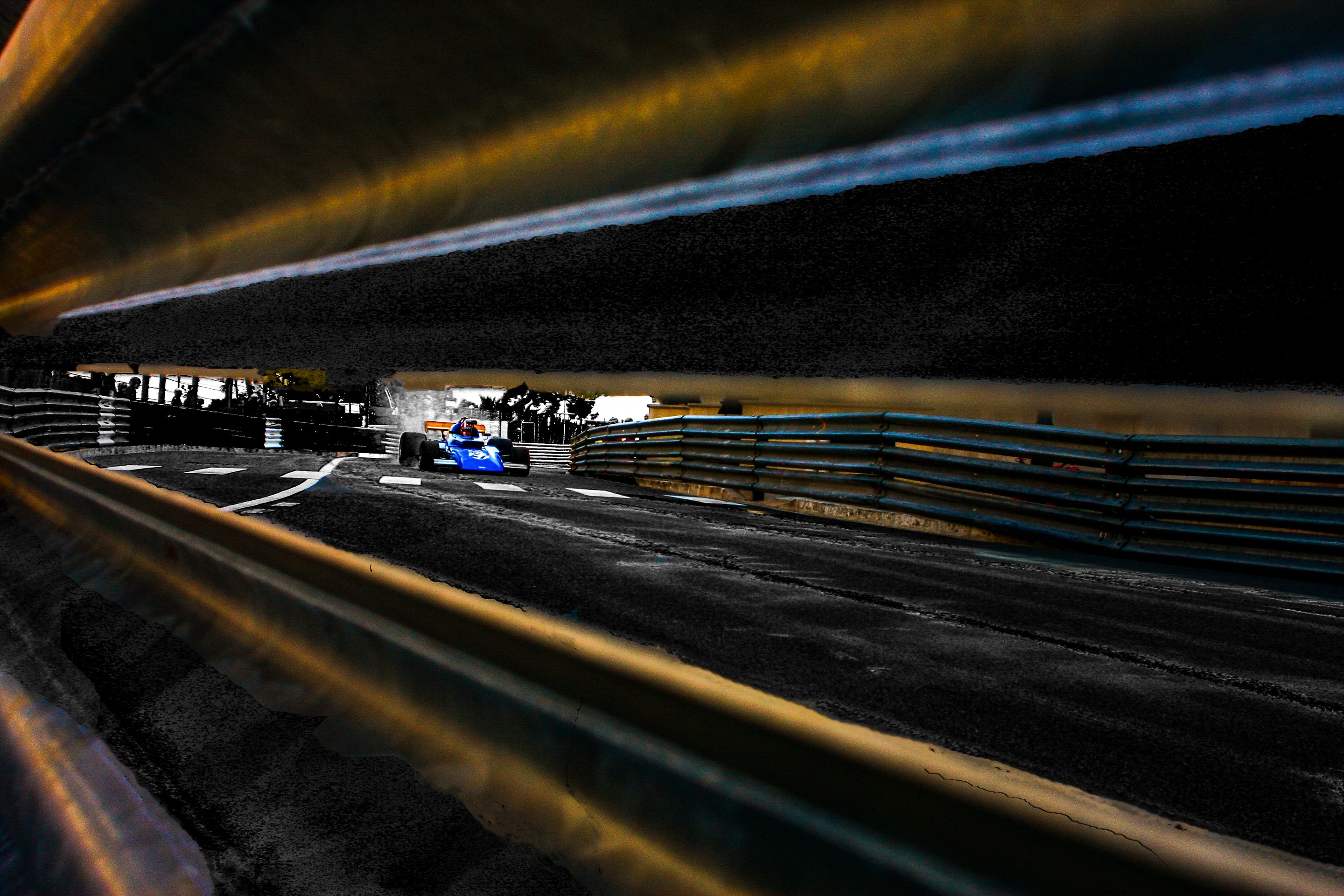 Dominique Leroy, A travers les rails. Monaco.F1 Dominique Leroy, A travers les rails. Monaco.F1