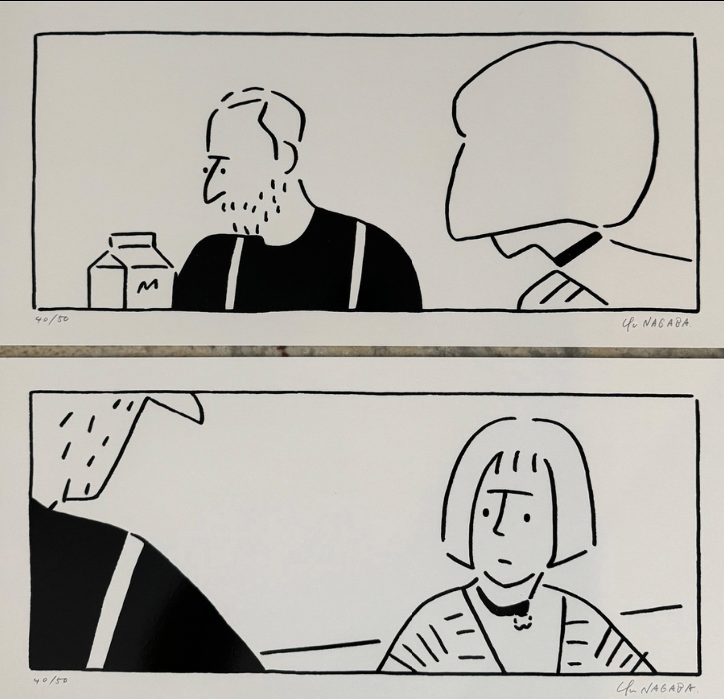 Yu Nagaba, Mathilda & Leo (Shot/Reverse Shot) Yu Nagaba, Mathilda & Leo (Shot/Reverse Shot)