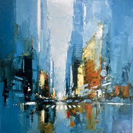 Gemälde, New York of the day, Daniel Castan