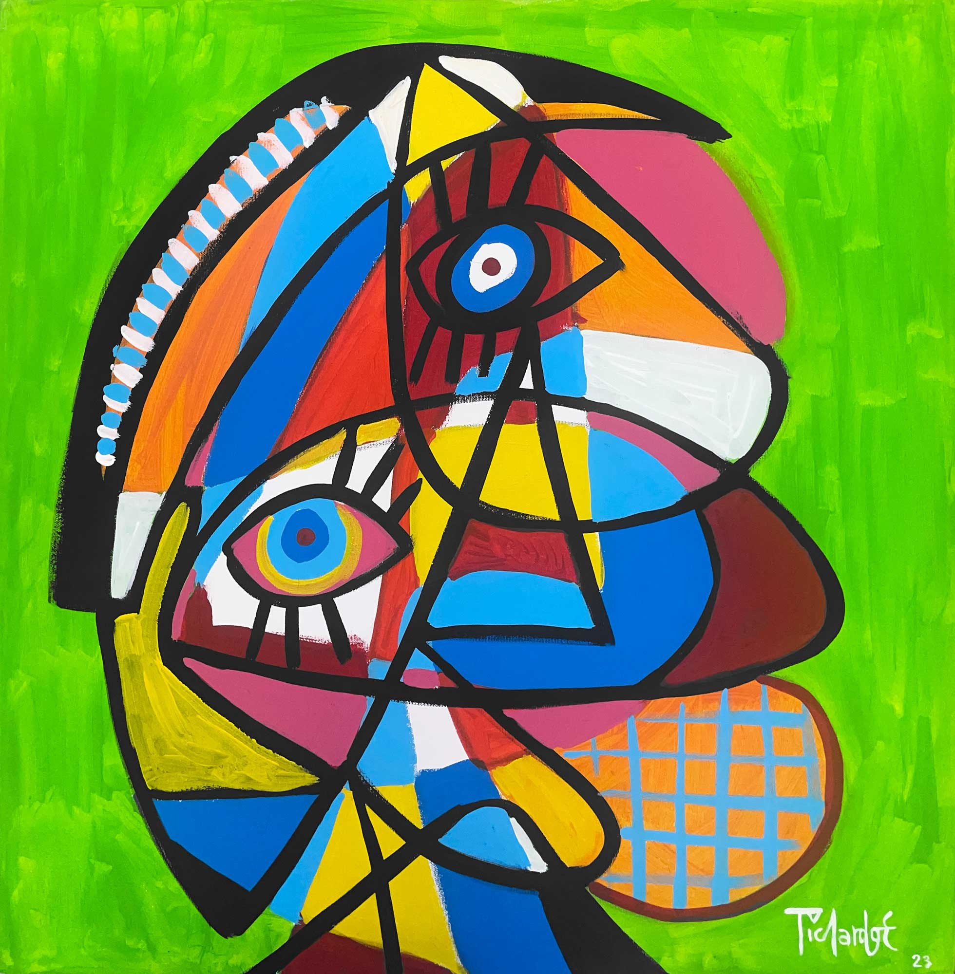 Enrique Pichardo, Retrato en Verde Enrique Pichardo, Retrato en Verde