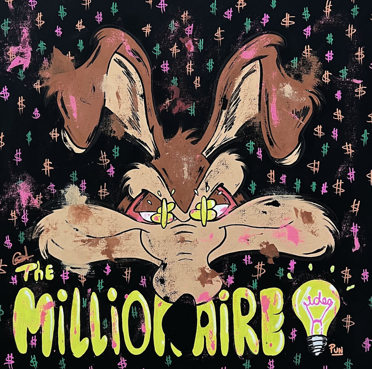 Carlos Pun Art, Got the millionaire idea ft. Wile Ethelbert Coyote Carlos Pun Art, Got the millionaire idea ft. Wile Ethelbert Coyote