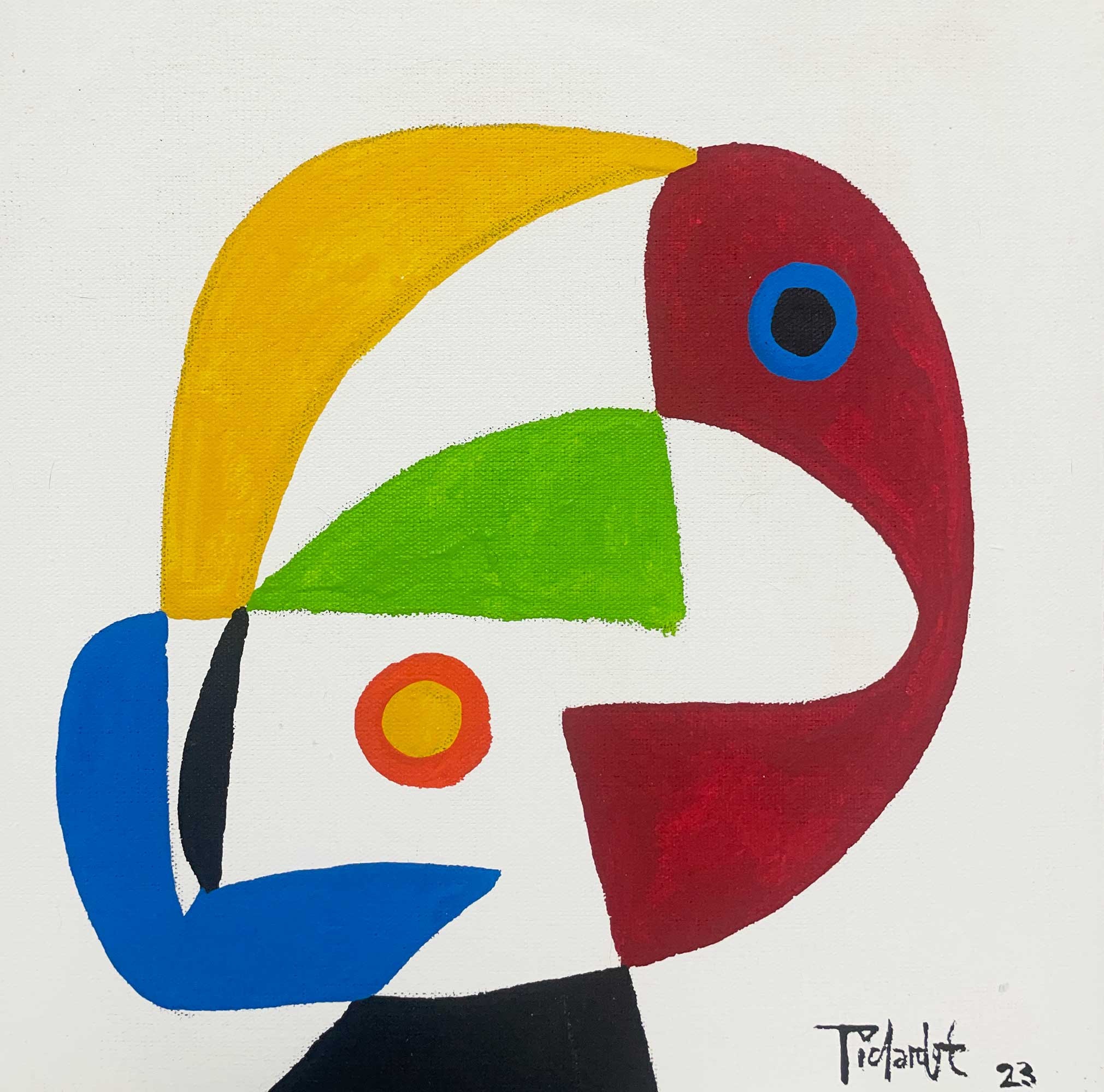 Enrique Pichardo, Retrato pequeño en blanco Enrique Pichardo, Retrato pequeño en blanco