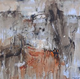 Painting, Rainy window, Pol Ledent