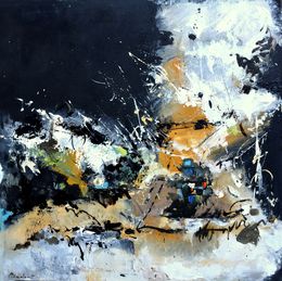 Painting, January colours, Pol Ledent