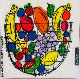 Painting, Salade de fruits Toto, David Ferreira