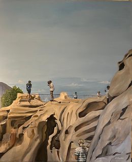 Gemälde, Uplistsikhe (Georgia), Nino Nasidze