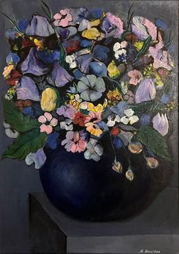 Peinture, Spring Flowers, Nino Nasidze