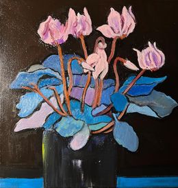 Gemälde, Violets, Nino Nasidze