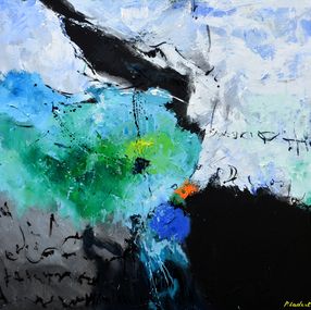 Painting, The cyclope's eye, Pol Ledent