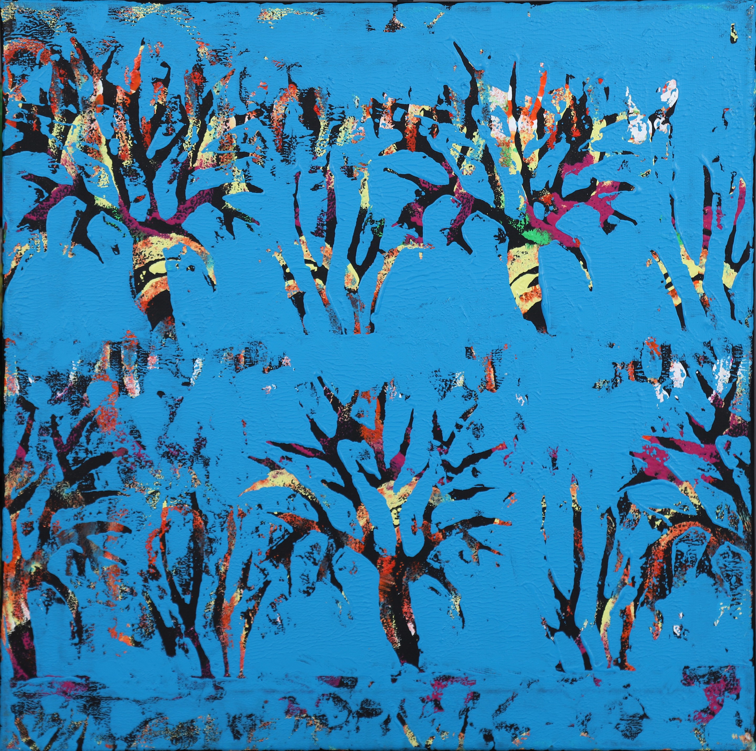 Nicole Gaulier, Arbres bleus Nicole Gaulier, Arbres bleus