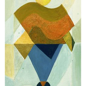 Painting, Geometrical shapes N°8, Aurélie Trabaud