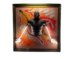 Escultura, Illuminated Minds Neon Art, Dervis Akdemir