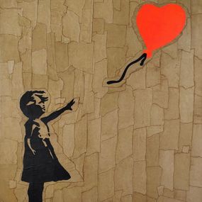 Peinture, Love and hope (a tribute to Banksy), Dr. Love