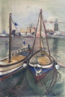Peinture, Sanary sur mer, Frederic Weisz