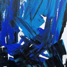Gemälde, Bleu intense, Hervé Souffi