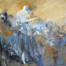 Gemälde, Getting ready for the dancing party, Pol Ledent