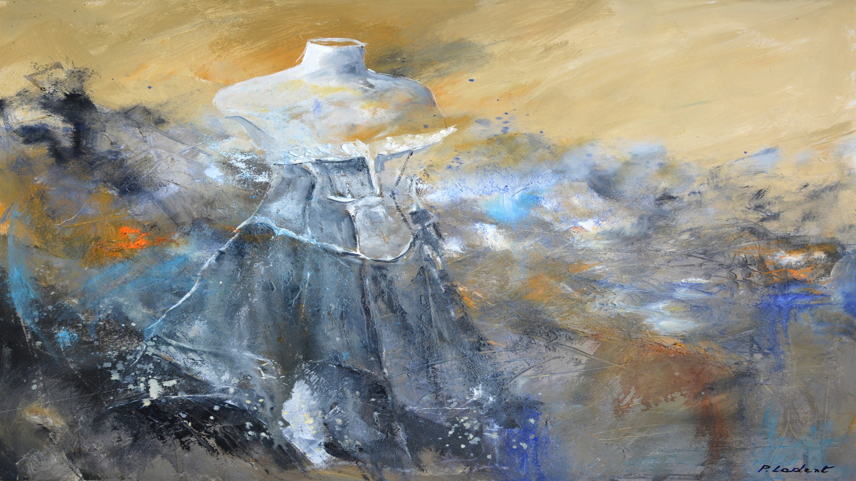 Pol Ledent, Getting ready for the dancing party Pol Ledent, Getting ready for the dancing party