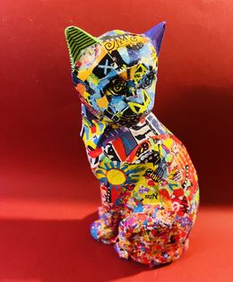 Escultura, Cat Pop Art, Art'Mony