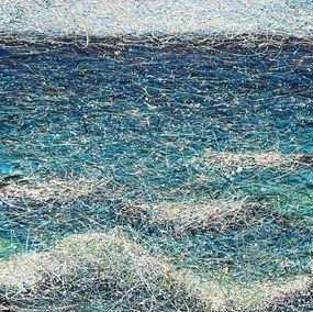 Painting, Life comes at us in waves, Nadine Antoniuk