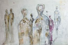 Painting, People in light, Jenny Berglund Wiberg
