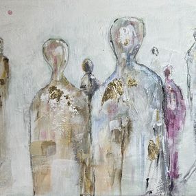 Gemälde, People in light, Jenny Berglund Wiberg