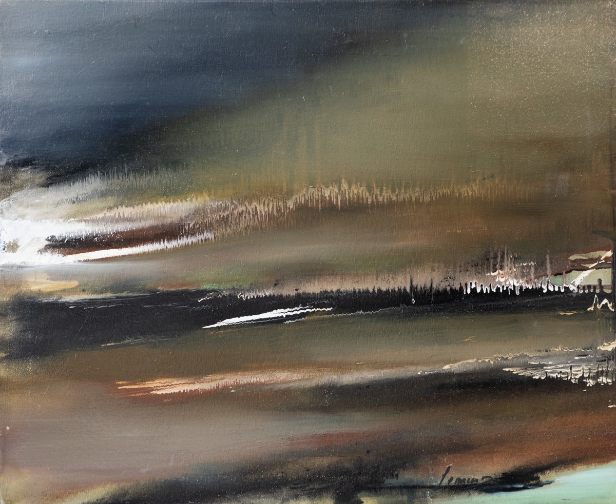 Danièle Lemius, Aube. - Paysage abstrait Danièle Lemius, Aube. - Paysage abstrait