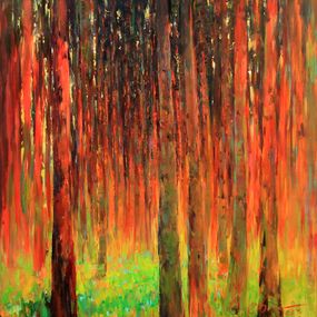 Gemälde, Magic of the Forest, Serhii Cherniakovskyi