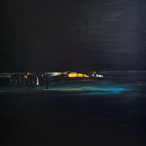 Painting, At Dusk (Au Crépuscule), Bruno Cantais