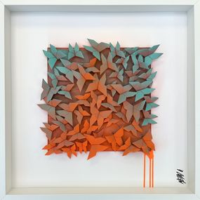 Gemälde, Lumière intérieure... (Origami 2024), Olivier Messas