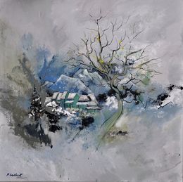 Painting, Japanese inspiration, Pol Ledent