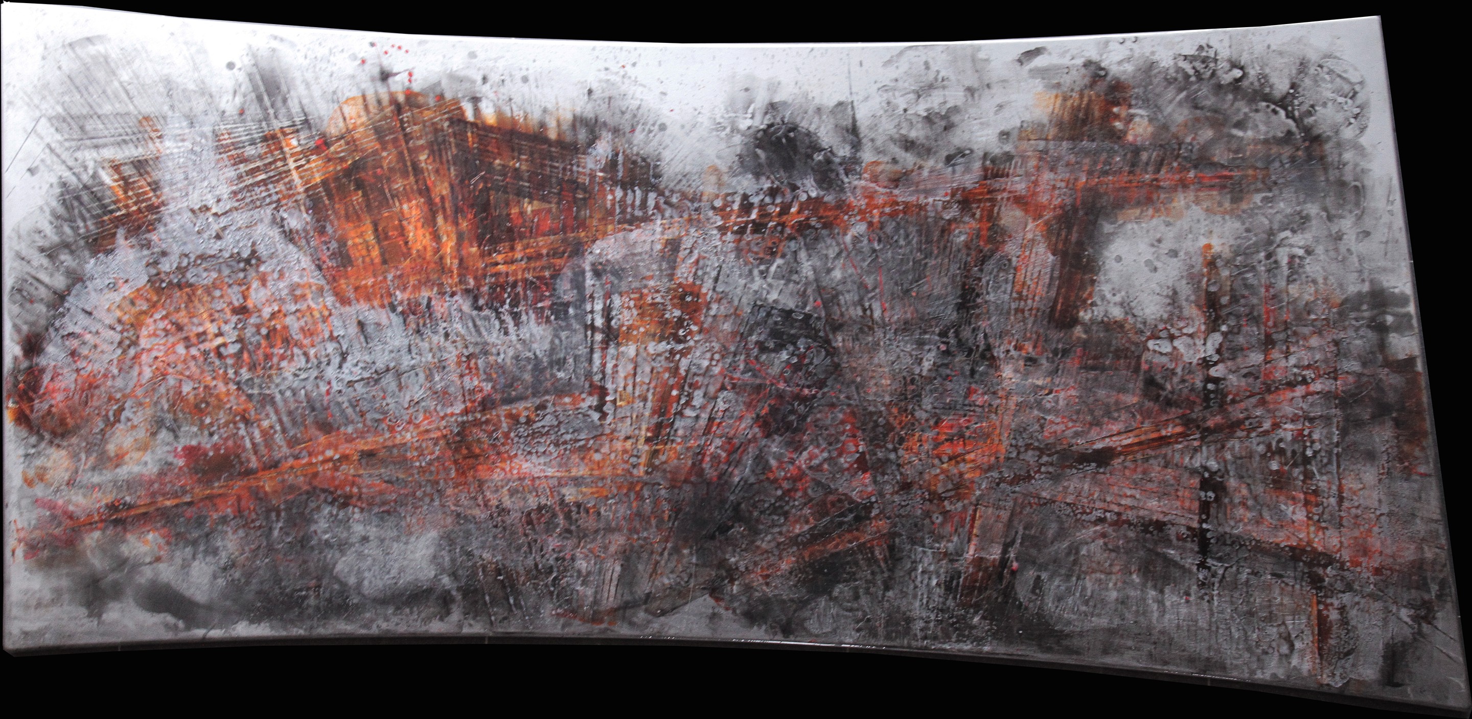 Olivier Ebel, BRUMES 120x240cm Peinture Vernis Brillant Olivier Ebel Olivier Ebel, BRUMES 120x240cm Peinture Vernis Brillant Olivier Ebel