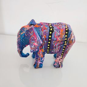 Escultura, L'éléphant bleu, Âme Sauvage