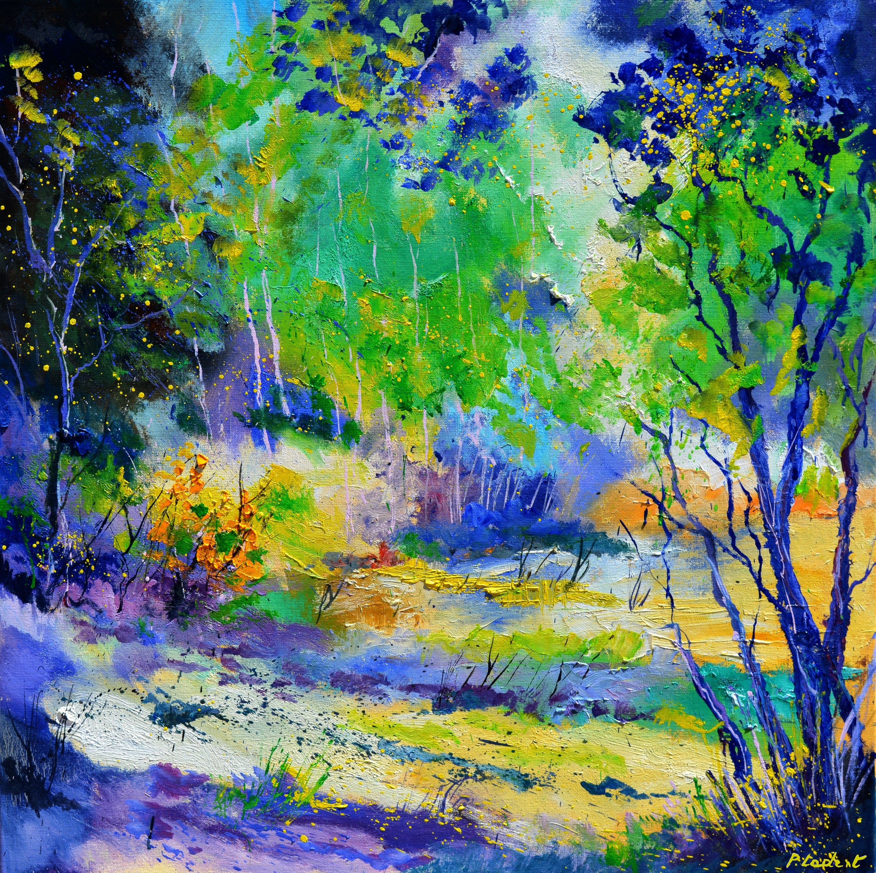 Pol Ledent, Light in a clearing Pol Ledent, Light in a clearing