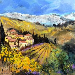 Painting, Provence -  8824, Pol Ledent