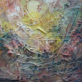 Peinture, Déclinaisons de lumière et de matière N°7, Gilbert Sabatier