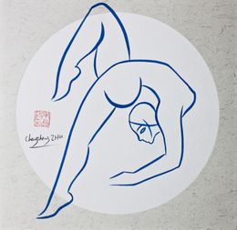 Dessin, L'acrobate 2, Changzheng Zhu