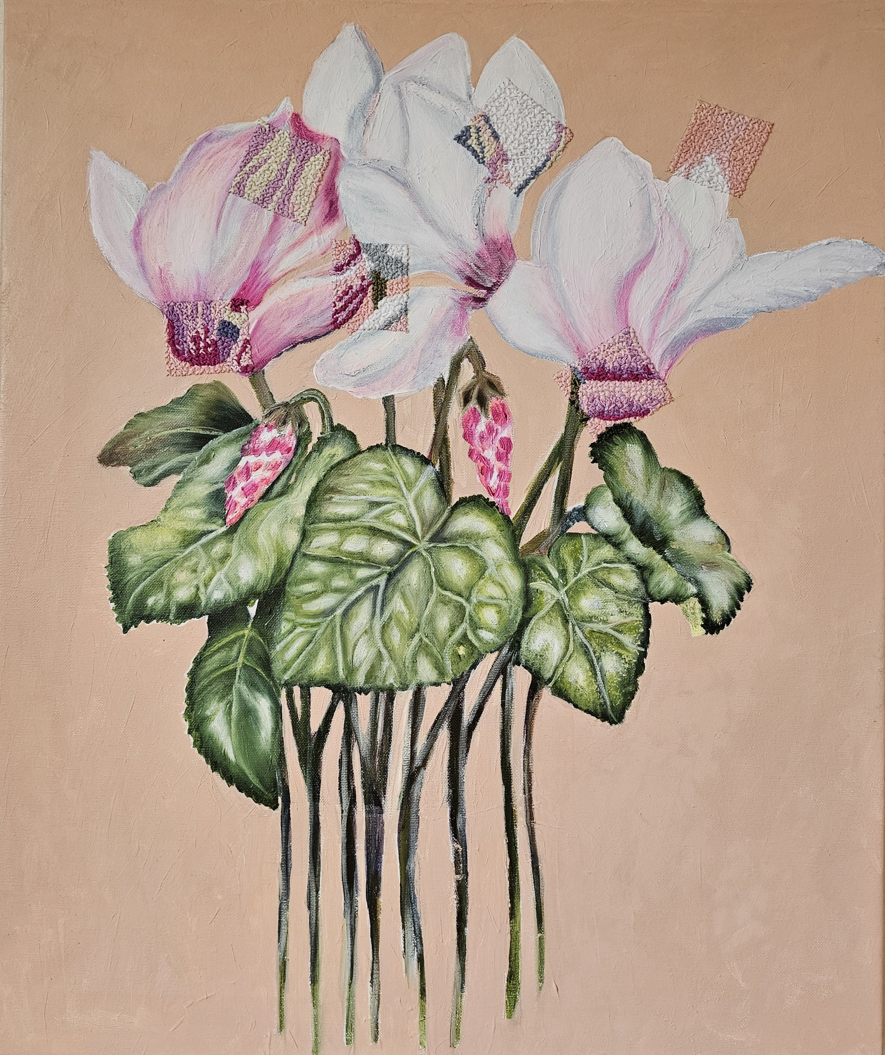 Tetiana Adamovich, Saved Beauties: Embroidery of time. Tetiana Adamovich, Saved Beauties: Embroidery of time.