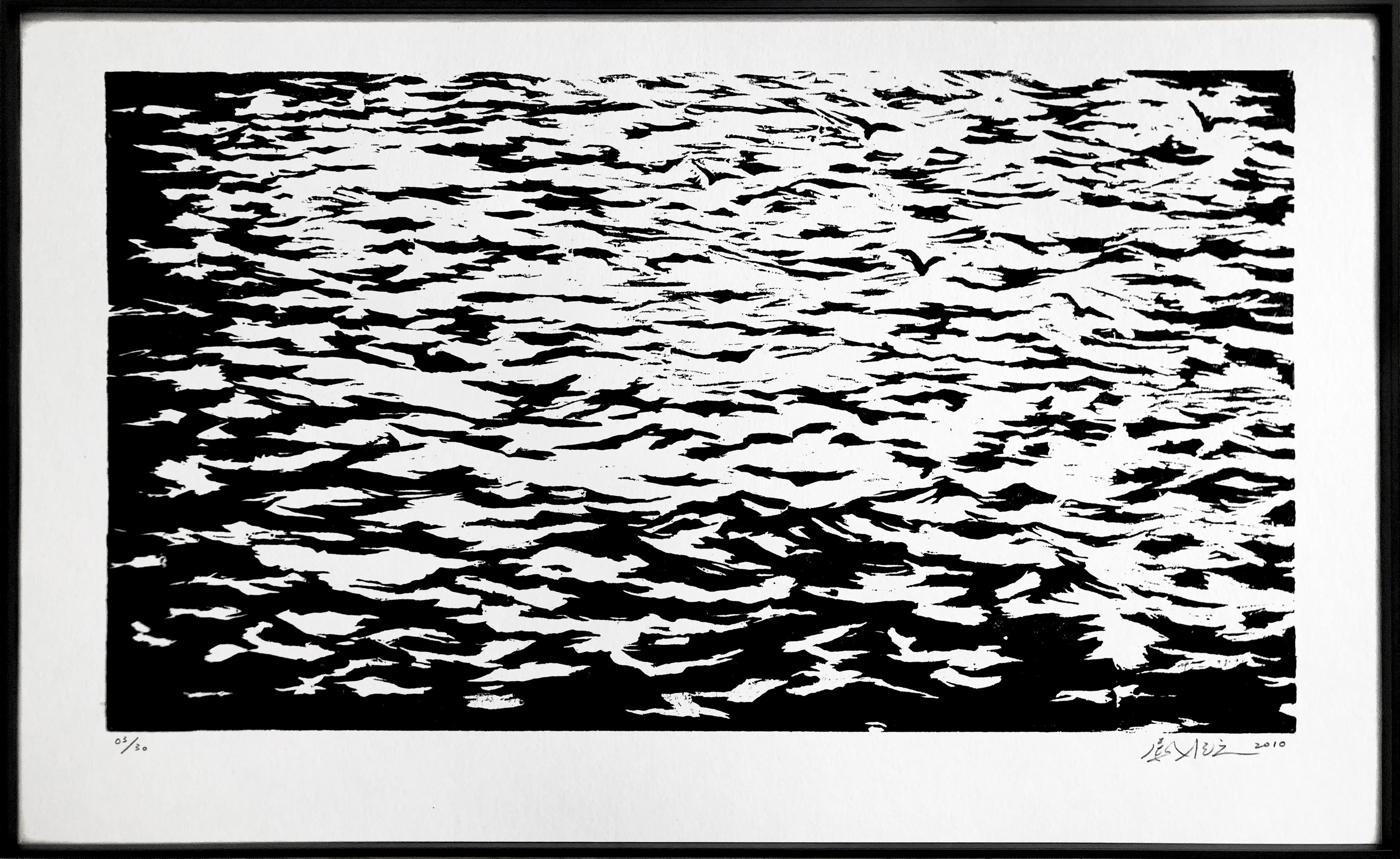Jen-chih Yu, Paysage du bord de Seine n°9 Jen-chih Yu, Paysage du bord de Seine n°9