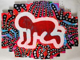 Escultura, Tribute to K. Haring, Dr. Love